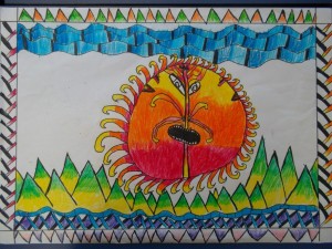 Maui and the Sun art 2014 013
